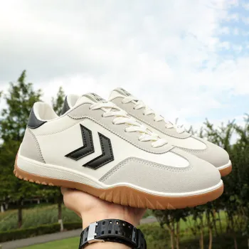 Lightweight Autumn Leather German Training Shoes